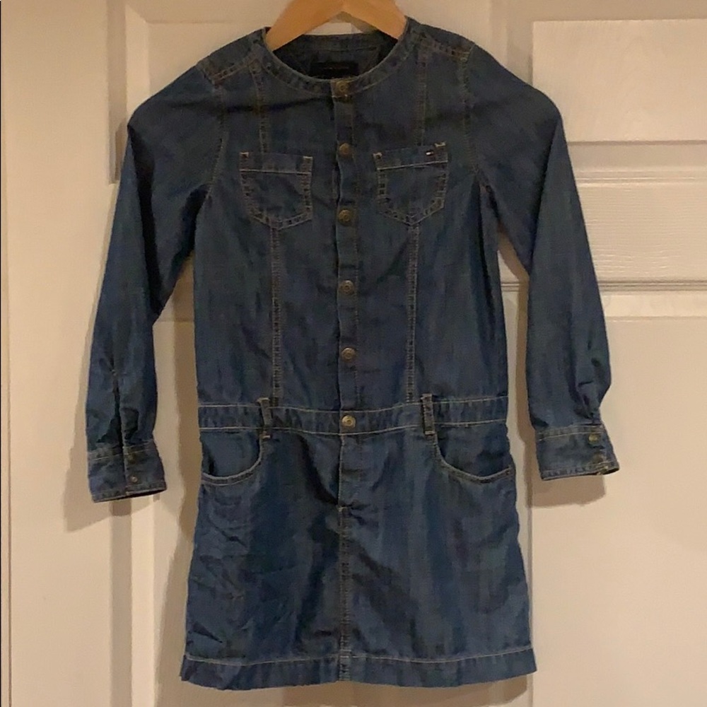 Girls Denim Tommy Hilfiger Dress size 8